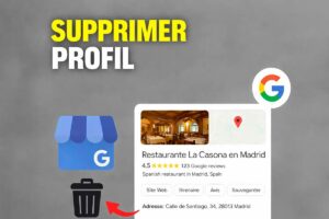 comment supprimer fiche establissement google maps