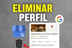 como eliminar ficha empresa google maps