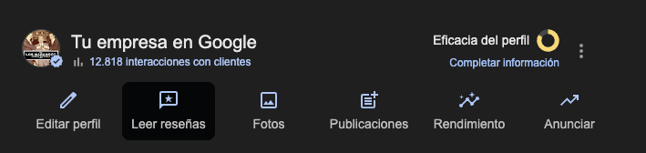 denunciar reseña en google