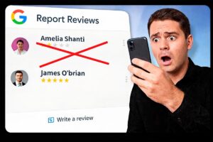 how to report fake google reviews